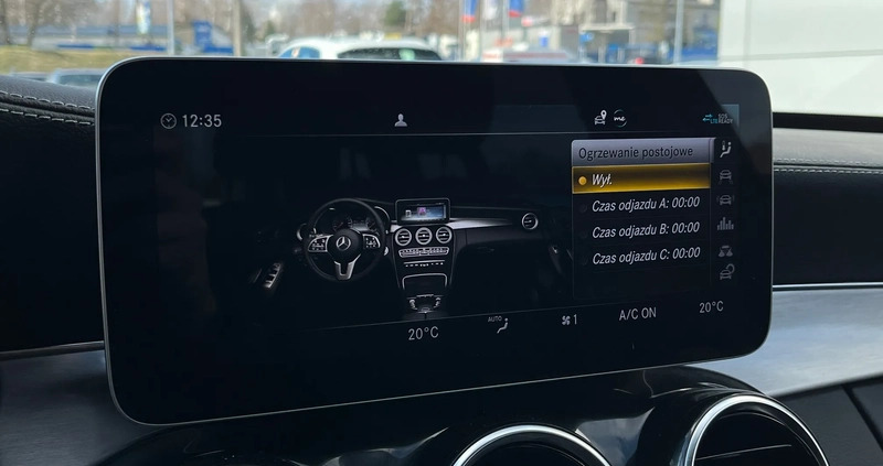 Mercedes-Benz Klasa C cena 129900 przebieg: 145800, rok produkcji 2021 z Rybnik małe 704